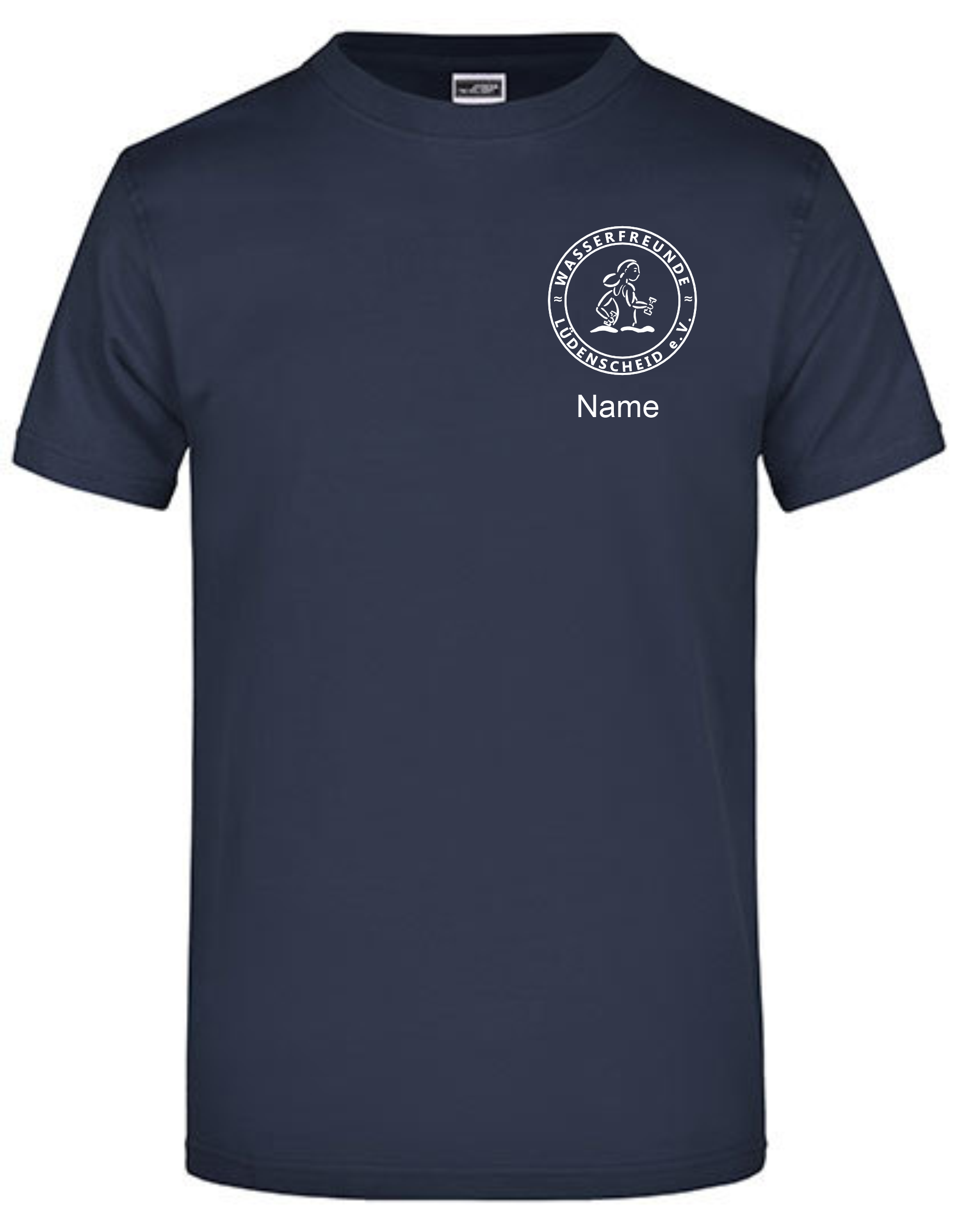 Navi T-Shirt Round-T Heavy Baumwolle mit Name 